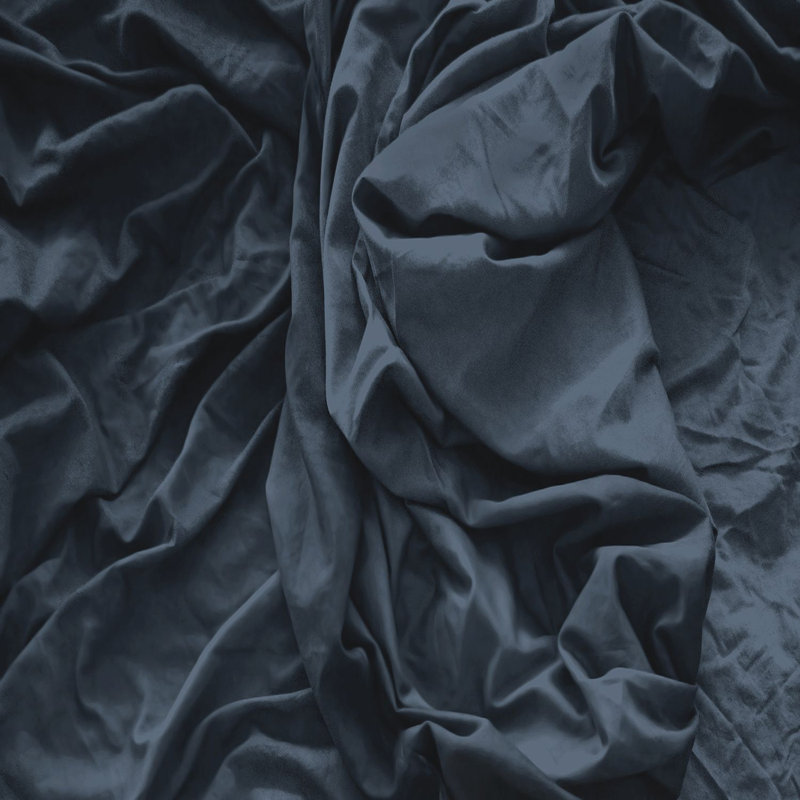  Ensemble de draps à densité de tissage 600 fils Luxe Soft & Smooth, Grand, Bleu marine foncé