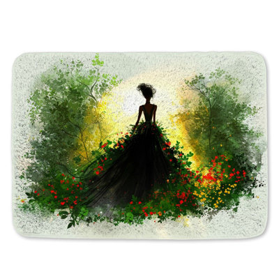 Deylani Microfiber / Microsuede Non-Slip Bath Mat