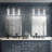 Carrocci 3 - Light Dimmable Crystal Vanity Light with Glass Shade