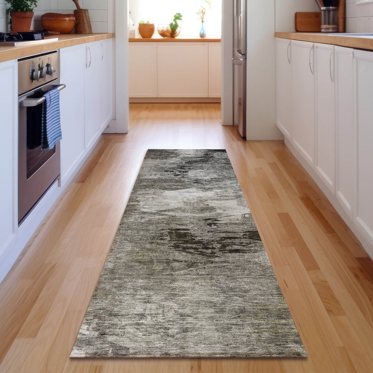 Premium Machine Washable Cerrito AMF597 Taupe Rug