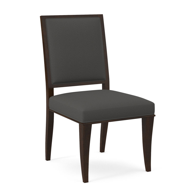 Princeton Dining Chair, American Walnut, Libby Linen
