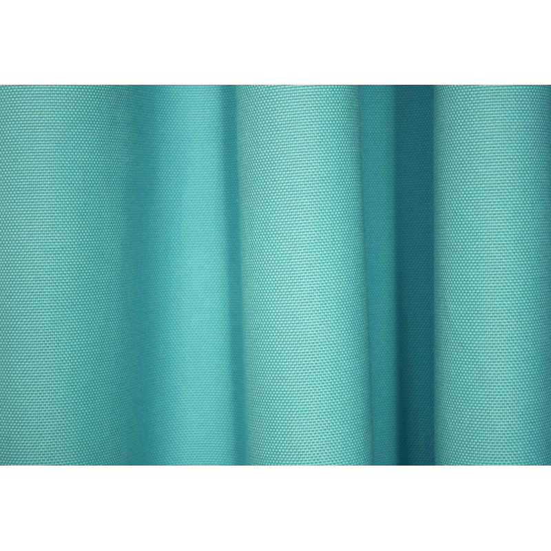 Eisenhauer Cotton Room Darkening Curtain Single Panel, Turquoise, 130cm Width x 260cm Drop