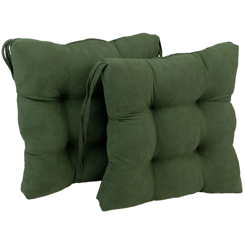 Outdoor 3.5'' Seat Cushion, Hunter Green