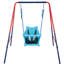 21 balançoires: bleu, fabrication en plastique mental fiable, aire de jeu sécuritaire, capacité de 110 lb, plastique 3 ans et plus, jouet d'extérieur, 3 ans