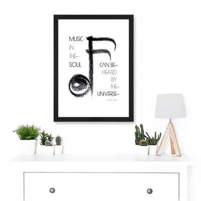Lao Tzu Music In The Soul Universe Uplifting - Print