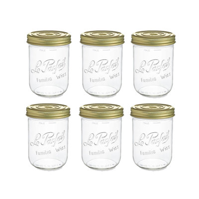 Familia Wiss Glass Jar - Set of 6