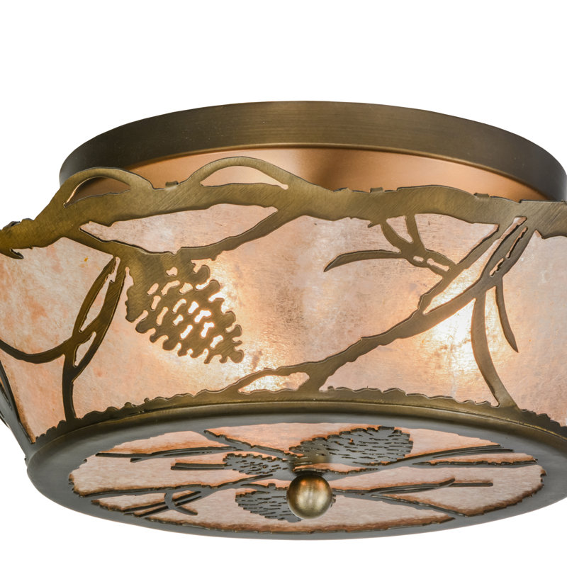 Mica Semi Flush Mount