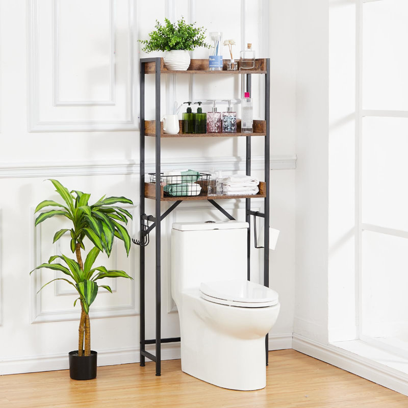 Rangement autoportant au-dessus de la toilette Sereta