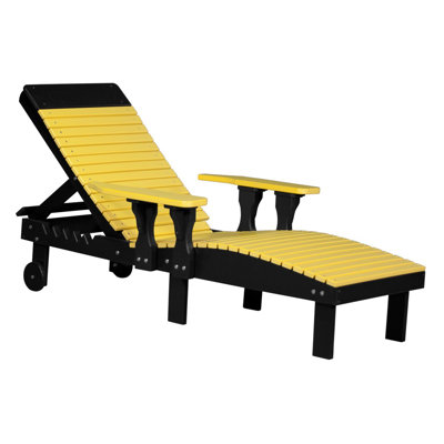Chaise de patio inclinable Dicie