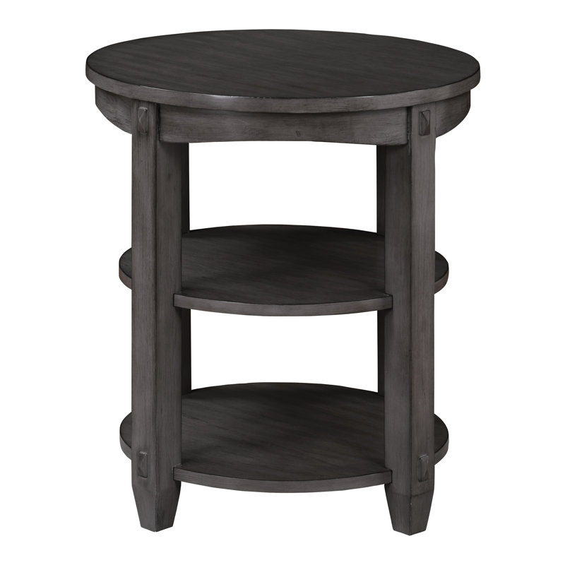 Castulo End Table, Slate Gray
