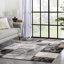 Tapis à motif géométrique moderne gris Chimeng-65122529