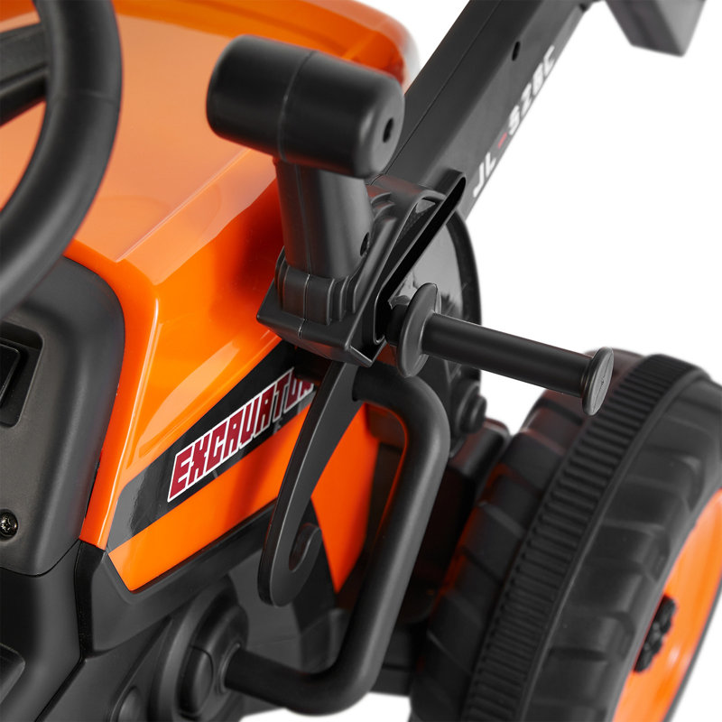 JOYLDIAS Battery Powered Ride On, Orange