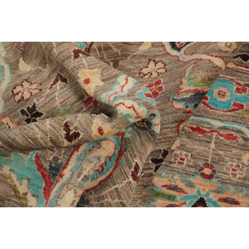 Tapis fait à la main 8x9