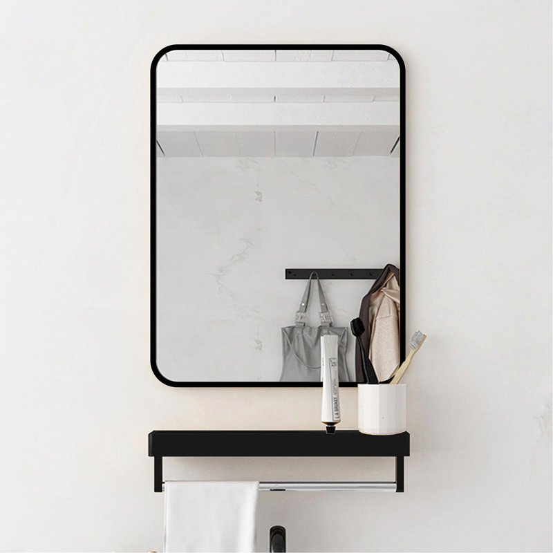 Versatile Bathroom Mirror With Adjustable Position And Outstanding Durability
