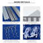 Concow 6m x 4m Metal Party Tent