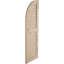 Timberthane deux persiennes égales avec volets en faux bois à dessus en arche (par paire)-64373876-64373870-64373858