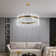 Esiquio LED Unique Chandelier with Crystal Accents without Remote