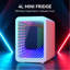 PULUOMIS Mini Fridge 4m³ L Mini Fridge with Freezer-120343933