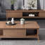 Combinaison simple de table basse et de meuble télé