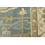 Tapis unique bleu de 7 pi 11 po