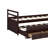 Twin Size Bed With Headboard, Footboard, Trundle And Three Storage Drawers-781389417