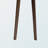Canopy Console Table in Brown Finish in Mid-century Modern Style, 33.35" H X 47.06" W X 13.55" D