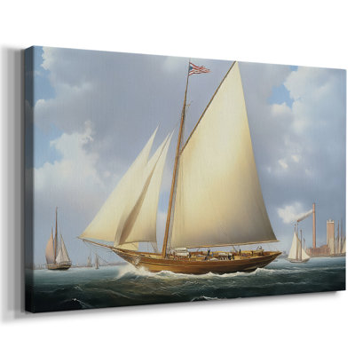 Nautical Series-XC - Cavas enveloppés de galerie