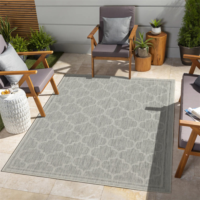 Indoor/Outdoor Area Rug, Rectangle 7'10" x 10'3"