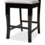 Upholstered Counter Stool with Solid Wood Frame-1131516095