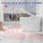 Breezebath Smart Toilet with Heated Seat , Bulit In Tank,Night Light, Automatic Flushing, Auto Open/Close Lid, Deodorizer, Antibacterial Glaze