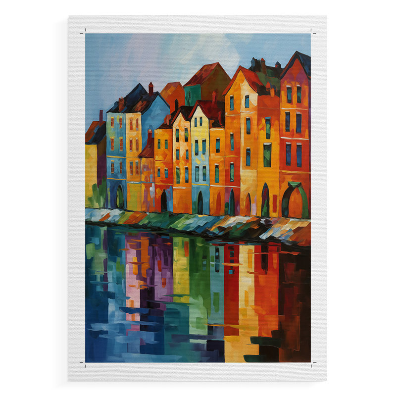 Paysages série CCL XXVI - Impression sur toile seulement - NON-CADRE, H 18 po x l 12 po
