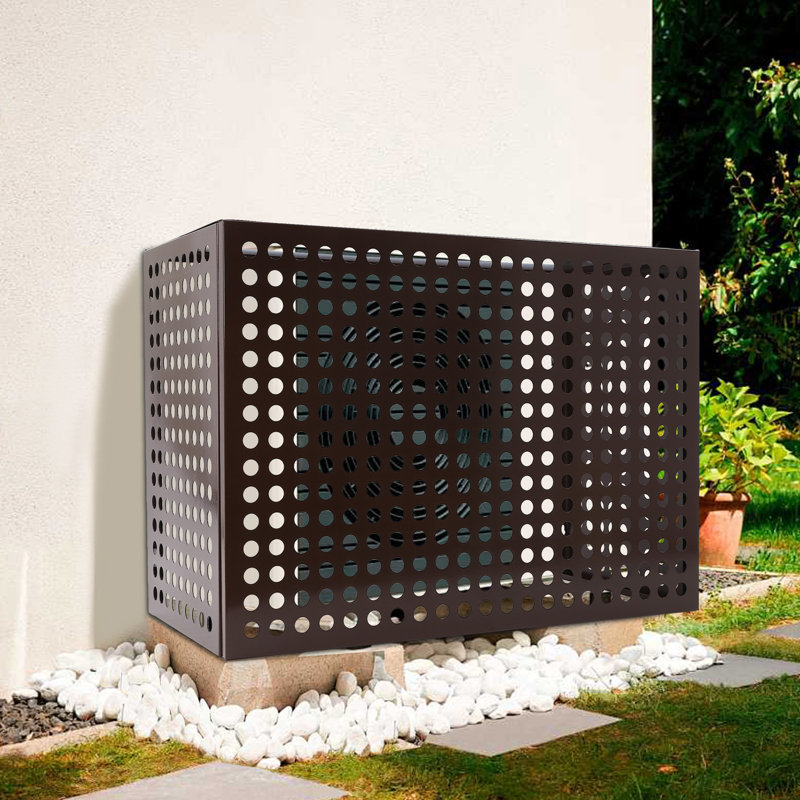 Housse de clôture d'intimité pour climatiseur, H 30,31 po x l 43,31 po x P 21,65 po