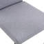 4 sièges de salle à manger gris - confortables et tendance. Look minimaliste pour une maison à la mode. Dimensionné pour offrir un confort optimal. Pieds robustes en métal avec revêtement anticorrosion. Tissu respirant. Intégré-1601401758