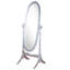 Miroir à finition argentée