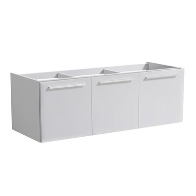 Vista 47"" Wall-Mounted Single Sink Bathroom Vanity Base Only -  Fresca, FCB8092WH-D