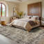 Rectangle Floral Area Rug-136078294-136078291