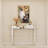 Urav Mirrored Glass Console Table