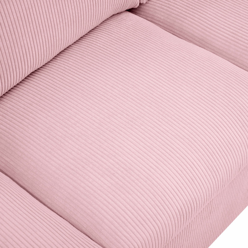 Arvill 8 - Piece Corduroy Sectional