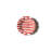 Red Stripe Ruffle Flare Small Bowl