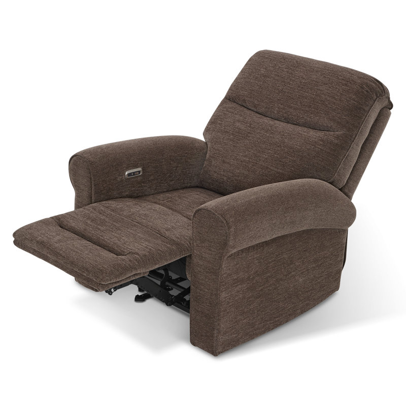 100.1cm Wide Wall Recliner Standard Recliner, Brown