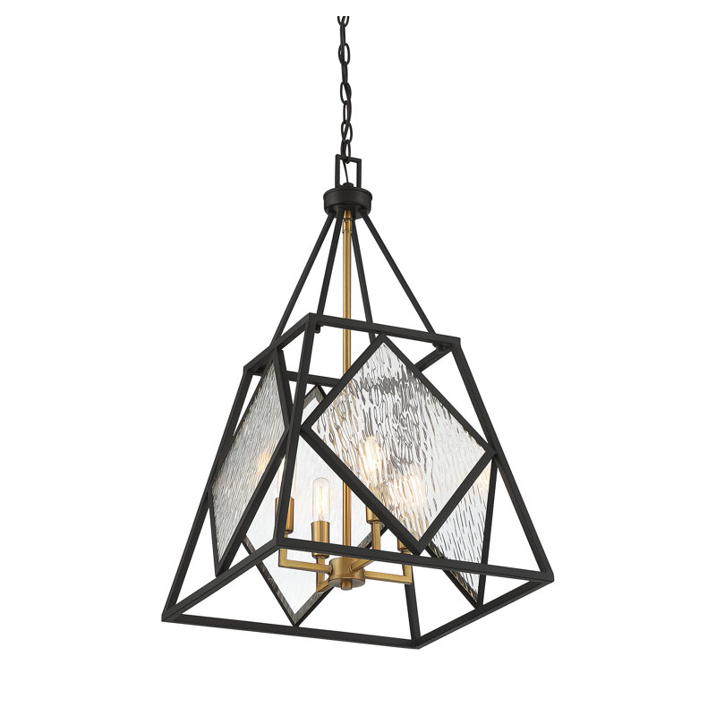 Lustre géométrique à 4 lumières Harrsion