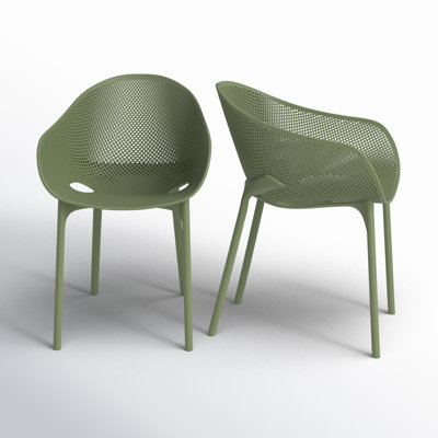 Farrah Stackable Patio Armchair