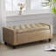Faux Leather Upholstered Storage Bench-1059878831