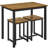 2 - Person Four Leg Dining Set-174930356-174898250