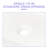 19"X15" Bathroom Ceramic Sink - Sleek Contemporary With Excellent Surface Finish And Low Water Uptake White Rectangular Modern Design Acid Resistance Absorption Capacity