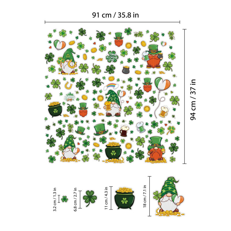 Plants & Flowers Window Decal