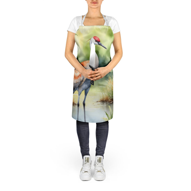 Apron, Sandhill Crane