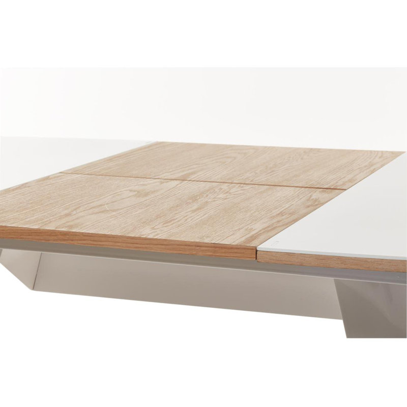 Lilyanna Extendable Solid Wood Dining Table