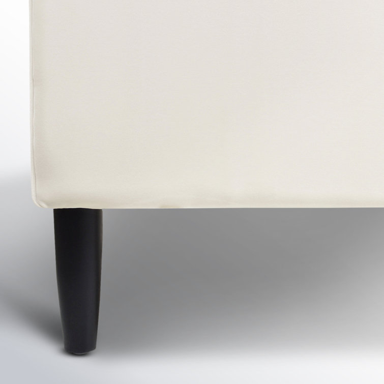 Helaina Upholstered Wingback Bed