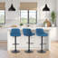Tabouret de bar rotatif Jamiya Priya